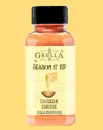 GRELLA Cheddar Cheese Powder for Popcorn |125 g| cheese pop corn ...