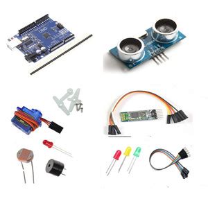 OLatus Arduino Uno SMD Kit with SG90 Servo Motor,Ultrasonic(HC-SR04)and ...