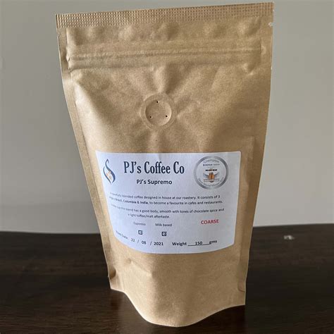 PJs Coffee & Co Course Ground Coffee Beans | Kooler Dairy