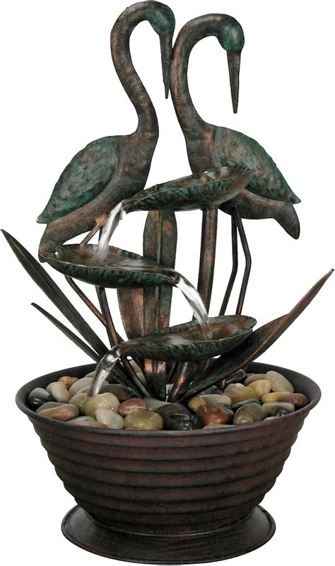 Buy Foreside Home & Garden Crane Indoor Water Fountain with Pump Online ...