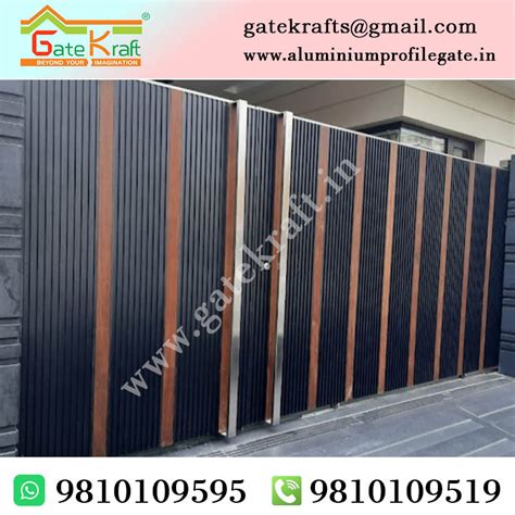 Aluminium Profile Gate || Aluminium Profile Gate Manufacturers In Delhi ...