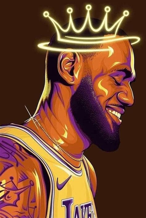 Lebron James Logo Wallpaper Crown