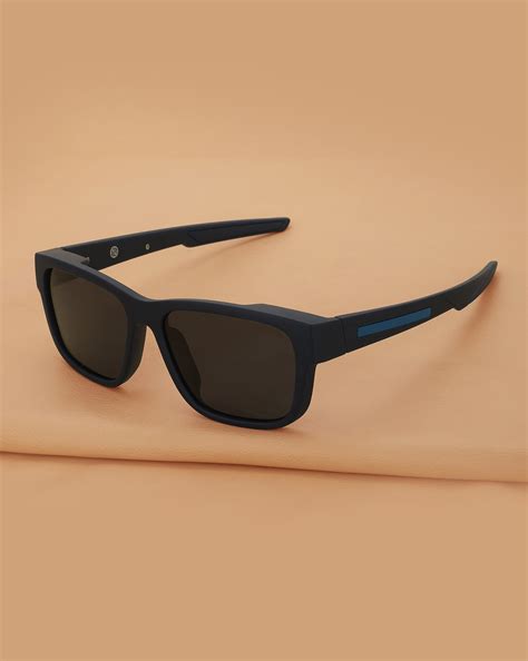 Blue Toned with Blue Polarised Lens Wayfarer Sunglass for men – Carlton ...
