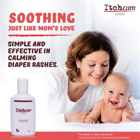 Itchcam Lotion for Fast & Safe Itch Relief for Skin Rash for Infants 2 ...