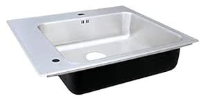 Just Manufacturing CRCF-2228-A-GR-3-1-R Classroom Sink, One Bowl ...