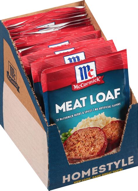 Amazon.com : McCormick Meat Loaf Seasoning Mix, 1.5 oz (Pack of 12 ...