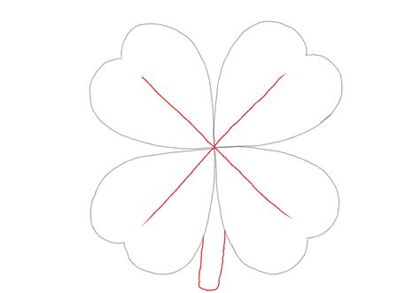 How to Draw a Four-Leaf clover | Design School