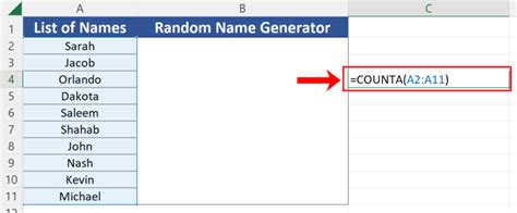 Random Name Generator Excel 的图像结果