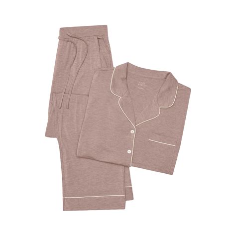 Cozy Earth Women's Stretch-Knit Long Sleeve Bamboo Pajama Set by Cozy ...