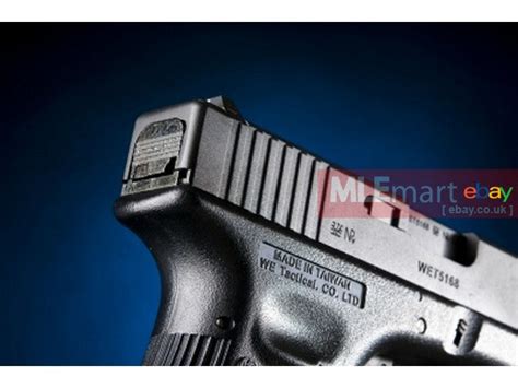 WE G17 Rail Metal Silde GBB Pistol (BK) | MLEmart.com