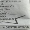 disign an attractive and effective poster against the use of drugs ...