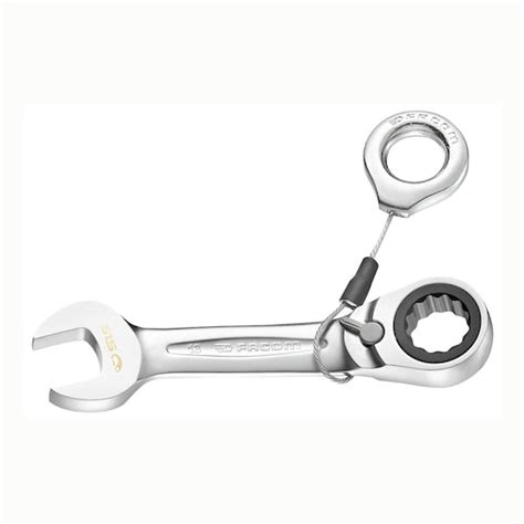 Short ratchet combination wrench metric 11 mm Safety Lock System | FACOM