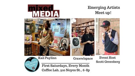 Mixed Media: Emerging Artist Mixer, Coffee Lab Evanston - The Study ...