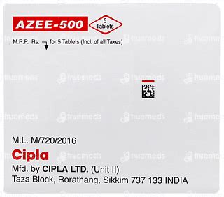 Azee 500 Tablet: Uses, Side Effects, Price & Substitutes