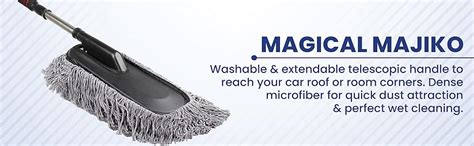 Autofy MAJIKO-3 Soft Microfiber CarDuster CarBrush for Car Cleaning ...
