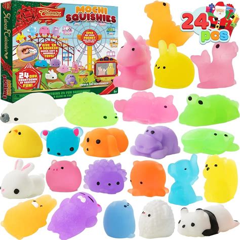 Buy Joyin Christmas Advent Calendar 2022 with Mochi, 24 Days Countdown ...