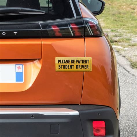 Student Driver Magnet