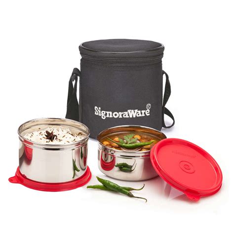 Steel Lunch Box – Signoraware