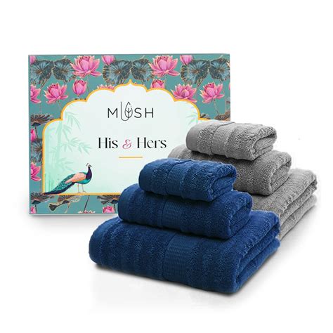 Buy Mush Bamboo Bath Towel Set - 600 GSM Ultra Soft