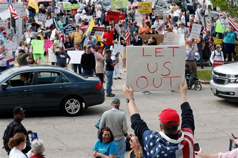 Leader of North Carolina anti-lockdown protest gets COVID-19