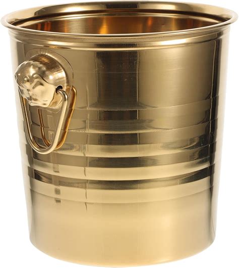 Amazon.com: VALICLUD Coffee Bar Accessories Gold Ice Bucket for ...