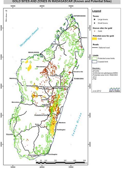 Figure 1 from Artisanal and small-scale mining in and around protected areas and critical ...