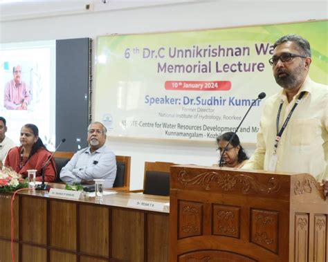 6th Dr. C Unnikrishnan Warrier Memorial Lecture | CWRDM - Centre for ...