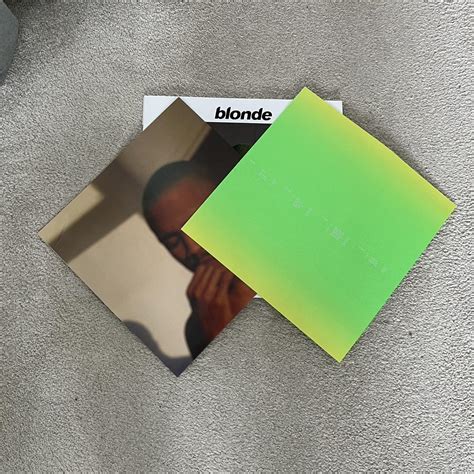 Frank Ocean Blonde Vinyl Official release Everything... - Depop