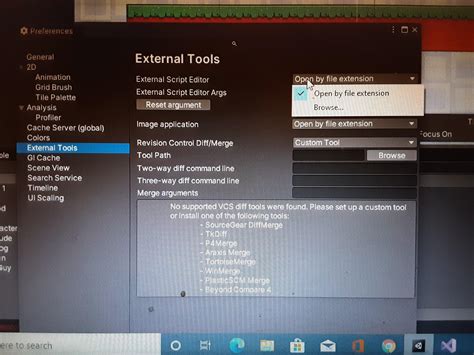 Image result for Unity External Script Editor