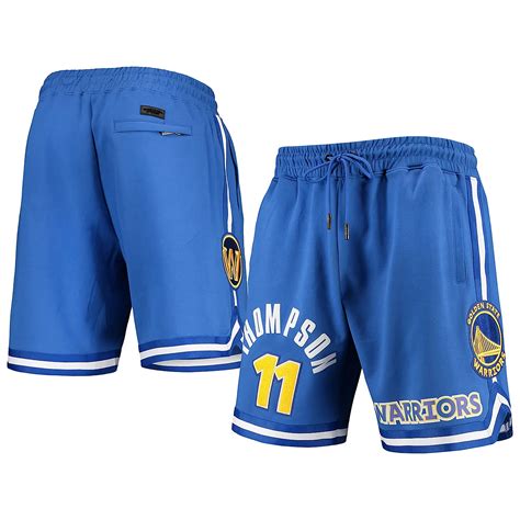 Pro Standard Klay Thompson Golden State Warriors Team Player Shorts ...