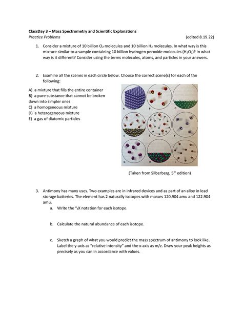 Image result for Mass Spectroscopy Practice Problems