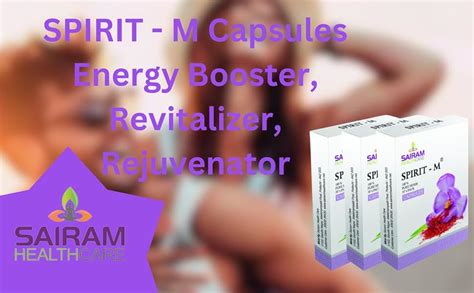 Buy SPIRIT - M Capsules (10 counts Pack of 3) Energy Booster ...