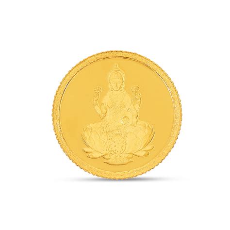 Buy 1 Gram 24K Laxmi Gold Coin - Best Price & Shop Online