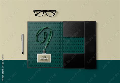 Portfolio Folder Mockup Stock Template | Adobe Stock