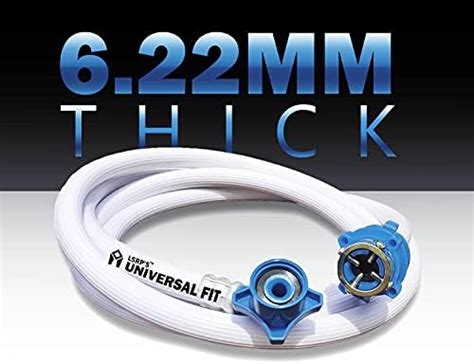 MGS 3 Meter Washing Machine Water PVC Inlet Hose Pipe for Front & Top ...