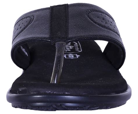Buy Hawalker Men's Black Rubber Flip-Flops - 10 UK at Amazon.in