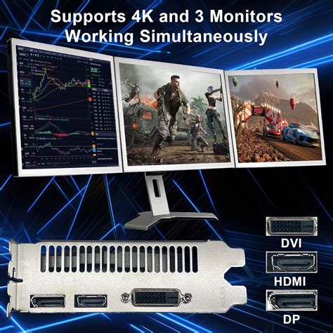 ZER-LON GeForce GTX 1050 Ti Gaming Graphics Card, 4GB GDDR5 India | Ubuy