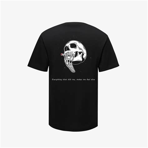 Everything That Kills Me, Makes Me Feel Alive Printed Men's T-shirt ...