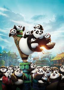Kung Fu Panda 3 Animation Po Pandas Movie Matte Finish Poster Paper ...
