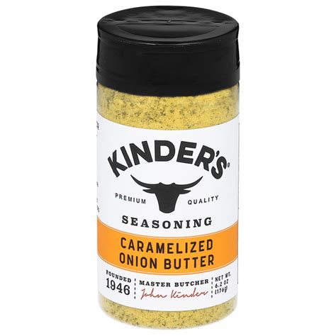 Kinder's Seasoning, Caramelized Onion Butter (6.2 oz) Delivery or ...