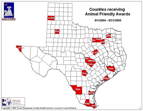 Animal Friendly Fund Distribution | Texas DSHS