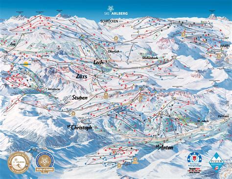 Lech Zürs Ski Resort Piste Map (Free to Download) | WeSki