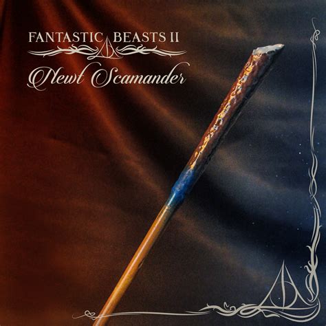 🦸 NEWT SCAMANDER WAND - Fantastic Beasts・ STL File for 3D printing・Cults