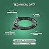 BOSCH High- Pressure Extension Hose Pipe 6m, 9.5 mm Diameter, Extension ...
