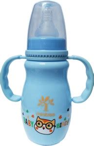 Minitree Feeding Bottle for 3 Months Baby with Handle TRANSPARENT Head ...