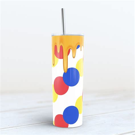Push Pop Ice Cream Popsicle Style Tumbler With Lid - 20oz Stainless ...