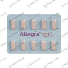 Allegra 120 MG Tablet (6): Uses, Side Effects, Price & Dosage | PharmEasy