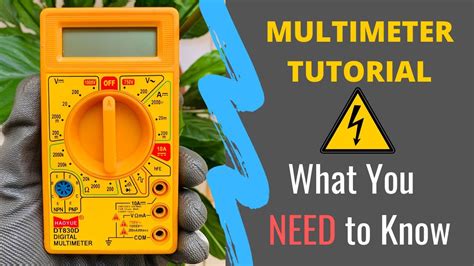 Image result for Basic Multimeter Tutorial