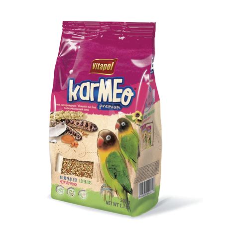 Vitapol Complete Food For Lovebirds 500-gm - Orange Pet Nutrition