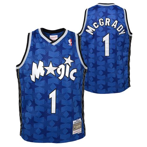 Orlando Magic Tracy McGrady Hardwood Classics Road Swingman Jersey ...